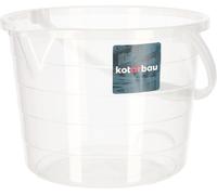KOTARBAU® Grand seau transparent avec bec verseur pour peindre dans le jardin et à la maison 13l