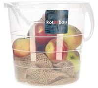 KOTARBAU® Grand seau transparent avec bec verseur pour peindre le jardin et la maison 10 l