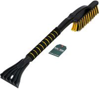 KOTARBAU® Gratte-glace pour voiture avec balai Brosse à neige Premium ABS 65cm Antidérapant Chaud Poignée souple Gratte-glace Gratte-neige Voiture Brosse à neige Gratte-glace voiture Longue pour vitre