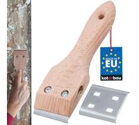 KOTARBAU Grattoir 60 mm avec manche en bois pour travaux de menuiserie décapage de peinture