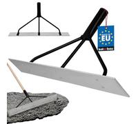 KOTARBAU® Grattoir à béton en Acier 625x325mm | Truelle à béton pour Lisser Le béton sans Tige | Grattoir Sol | Barre de raclage du béton