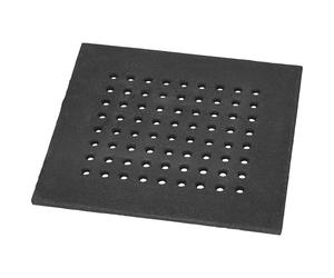 KOTARBAU® Grille Cheminée - Fonte - 38 x 35 cm - Noir - Grille De Décendrage - Robuste - Résistante à la Chaleur - Facile à Nettoyer