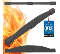 KOTARBAU® Grille de Cheminée en Fonte 340 mm Grille en Fonte pour Insert poele a Bois cheminee Grille Fonte cheminée
