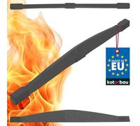 KOTARBAU® Grille de Cheminée en Fonte 520 mm Grille en Fonte pour Insert poele a Bois cheminee Grille Fonte cheminée