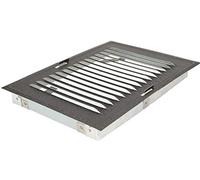 KOTARBAU® Grille de Ventilation 14 x 21 mm avec moustiquaire - Grille d'aération en métal pour cheminées, Ventilation - Anthracite