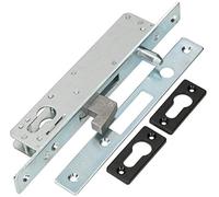 Kotarbau H-40 Serrure à crochet pour porte coulissante avec gâche en acier galvanisé résistant à la corrosion
