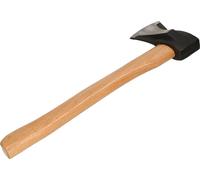 KOTARBAU Hache à fendre Forgée 1.35 kg Longueur totale 459 mm Hache à fendre le bois avec manche en bois Hache à fendre Marteau à fendre Hachette à bois
