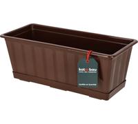 KOTARBAU® Jardinière avec bac Brun 40 x 18 x 15 cm Jardinière