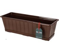 KOTARBAU® Jardinière avec bac Marron 50 x 18 x 15 cm Jardinière