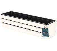 KOTARBAU® Jardiniere Extérieur, Bac à Fleurs, avec Insert Plastique