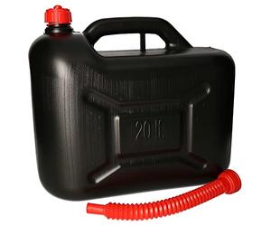 KOTARBAU® Jerrican d'essence en plastique avec bec verseur pour tous types de carburant x L (20L)