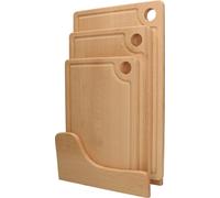 KOTARBAU® Jeu de 3 planches à découper Planches en bois pour découper avec support