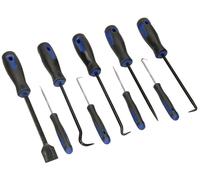 KOTARBAU® Jeu de crochets 9pcs Outils à piquer et à crocheter pour joints toriques Joints d'étanchéité
