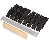 KOTARBAU Kit de pose 42 pièces pour parquet stratifié en plastique et bois - Cales de montage - Barre de traction - Cales en plastique - Pose de parquet
