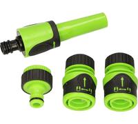 KOTARBAU® Kit de pulvérisation 4 pces pour tuyau d'arrosage 1/2'' ou 5/8'' Buse de pulvérisation Kit complet
