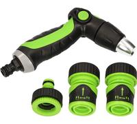 KOTARBAU® Kit de pulvérisation 4 pces pour tuyau d'arrosage 3/4'' Pistolet pulvérisateur Kit complet