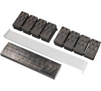 KOTARBAU® Kit de quincaillerie de montage robuste 42 éléments entretoises barre de traction cale de frappe pour stratifié parquet sols en bois