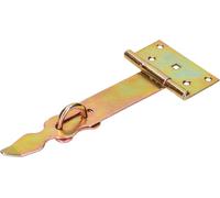 KOTARBAU® Kit pêne dormant et pêne demi-tour 240 mm Galvanisé Jaune Fermeture massive pour portes Porne dormant de sécurité