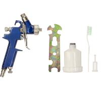 KOTARBAU® Kit pistolet à peinture Mini 1,7 mm 0,6 l basse pression HVLP pour peindre 3 options de réglage