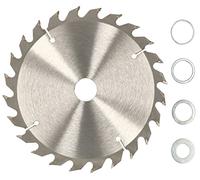 KOTARBAU® Lame de scie en carbure pour bois 24 dents Ø 140 mm + anneaux de réducteur