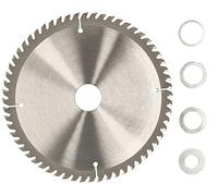 KOTARBAU® Lame de scie en carbure pour bois 60 dents Ø 190 mm + anneaux réducteurs