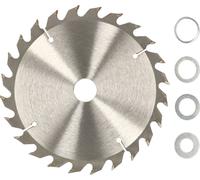 KOTARBAU® Lame de scie en carbure pour coupe de bois 24 dents Ø 190 mm + bagues de réduction