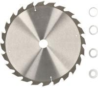 KOTARBAU® Lame de scie en carbure pour coupe de bois 24 dents 315 mm + bagues de réduction