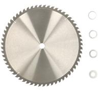 KOTARBAU® Lame de scie en carbure pour coupe de bois 60 dents 450 mm + bagues de réduction