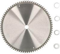 KOTARBAU® Lame de scie en carbure pour coupe de bois 80 dents 550 mm + bagues de réduction