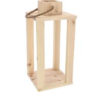 KOTARBAU® Lanterne décorative en bois pour fleurs et bougies L