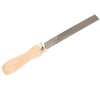 KOTARBAU® Lime d'atelier plate - Longueur : 100 mm - Coupe 3 (fine) - Lime à main plate en métal pour le travail du métal