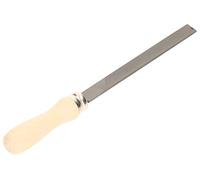 KOTARBAU® Lime d'atelier plate - Longueur : 125 mm - Coupe 2 (moyenne) - Lime à main plate en métal pour le travail du métal