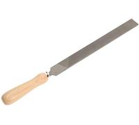 KOTARBAU® Lime d'atelier plate Longueur : 300 mm Coupe 3 (fine) Lime manuelle plate Lime en métal pour le traitement du métal