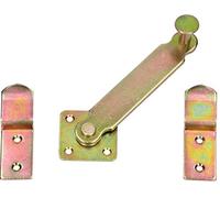 KOTARBAU® Loquet à Levier pour volet 140 mm Verrou de volet Double Porte Galvanisé Or