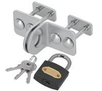 KOTARBAU® Loquet de 30 mm de fermeture de cave avec cadenas, dispositif de verrouillage, ferrure de porte, serrure à vis
