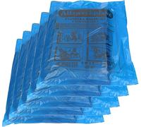 KOTARBAU® Lot de 10 films de protection 4x5m Film anti-poussière fort Film de construction Bâche plastique Bâche de peinture à usage général Film de peinture pour rénovation et déménagement