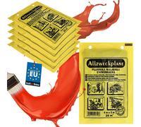 KOTARBAU® Lot de 10 films de protection 4x5m Film anti-poussière fort Film de construction Bâche plastique Bâche de peinture à usage général Film de peinture pour rénovation et déménagement