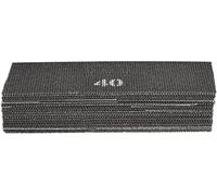 KOTARBAU® Lot de 10 grilles abrasives pour ponceuse placoplâtre pour le ponçage des cloisons sèches 40