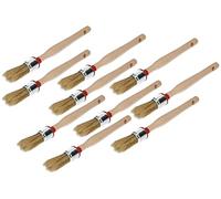 KOTARBAU® Lot de 10 pinceaux ronds de 20 mm pour travaux de rénovation