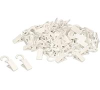 KOTARBAU® Lot de 100 clips pour rideaux - Couleur : blanc