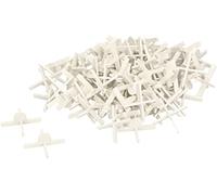 KOTARBAU® Lot de 100 croix de carrelage 1 mm pour la pose de carreaux