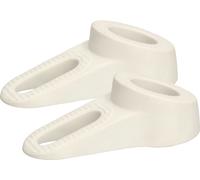 KOTARBAU® Lot de 2 Butoirs de porte pour fenêtres et portes Double face Butoir de porte Blanc