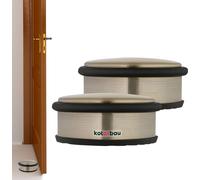 KOTARBAU® Lot de 2 Butoirs de porte pour portes Dégagés Butoir de porte Bas Patiné