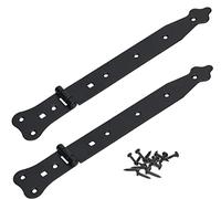 KOTARBAU® Lot de 2 charnières de portail étroites de 320 mm - Élégantes - Qualité supérieure - Pentures croisées