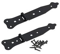 KOTARBAU® Lot de 2 charnières de portail étroites de qualité supérieure - 220 mm - Charnière de porte élégante de qualité supérieure