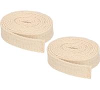 KOTARBAU® Lot de 2 mèches plates pour lampes à huile 13mm 1m coton pour lampes flambeaux de jardin lanternes tempête