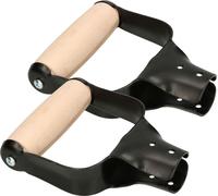 KOTARBAU® Lot de 2 pelles D manche bois et métal pour manche 33mm