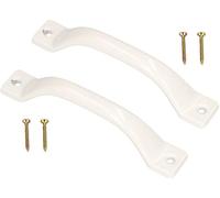 KOTARBAU® Lot de 2 poignées de meuble - 140 mm - Pour cuisine, placard, tiroir, magasin - Poignée arquée - Pour portes et tiroirs