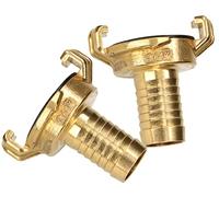 KOTARBAU® Lot de 2 raccords rapides 3/4" System Geka de diamètre 19 mm pour tuyau d'arrosage