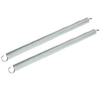KOTARBAU® Lot de 2 ressorts de porte de garage - 500 mm - Galvanisé robuste - Aide à l'ouverture et à la fermeture - Ressort de traction